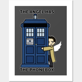 The Angel Has The Phonebox Posters and Art